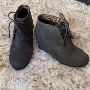 Wedge Booties